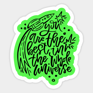 The Whole Universe Sticker